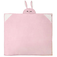 COSY HUGS! COPERTA CON CAPPUCCIO BUNNY