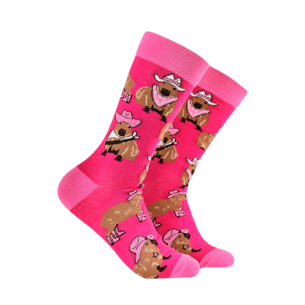 Cowboy Capybara Socks – Calzini Capibara Divertenti e Originali