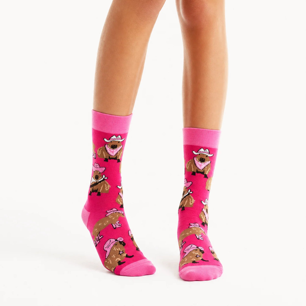 Cowboy Capybara Socks – Calzini Capibara Divertenti e Originali