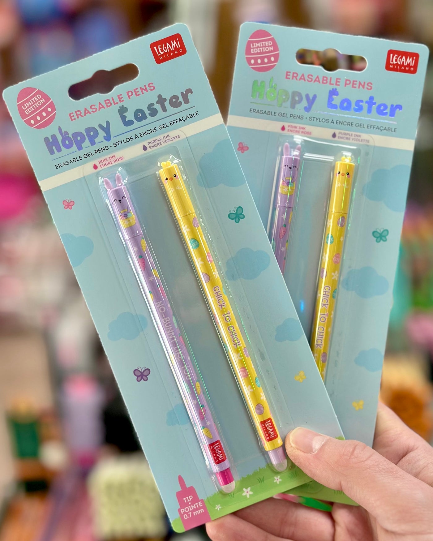 SET 2 PENNE CANCELLABILI EASTER EDITION 2025