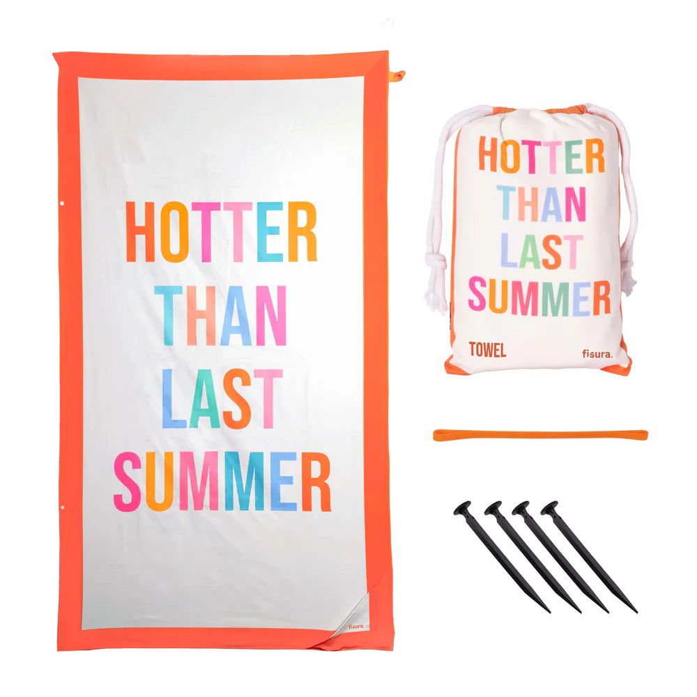 TELO MARE MICROFIBRA "HOTTER THAN LAST SUMMER"