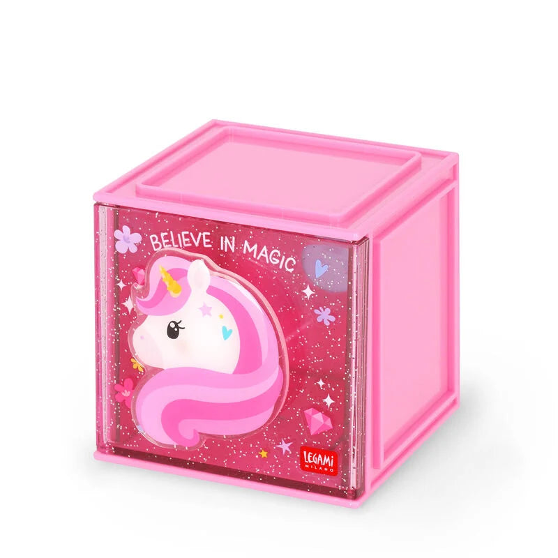 CUTIE CUBE - ORGANISER MODULARE UNICORN
