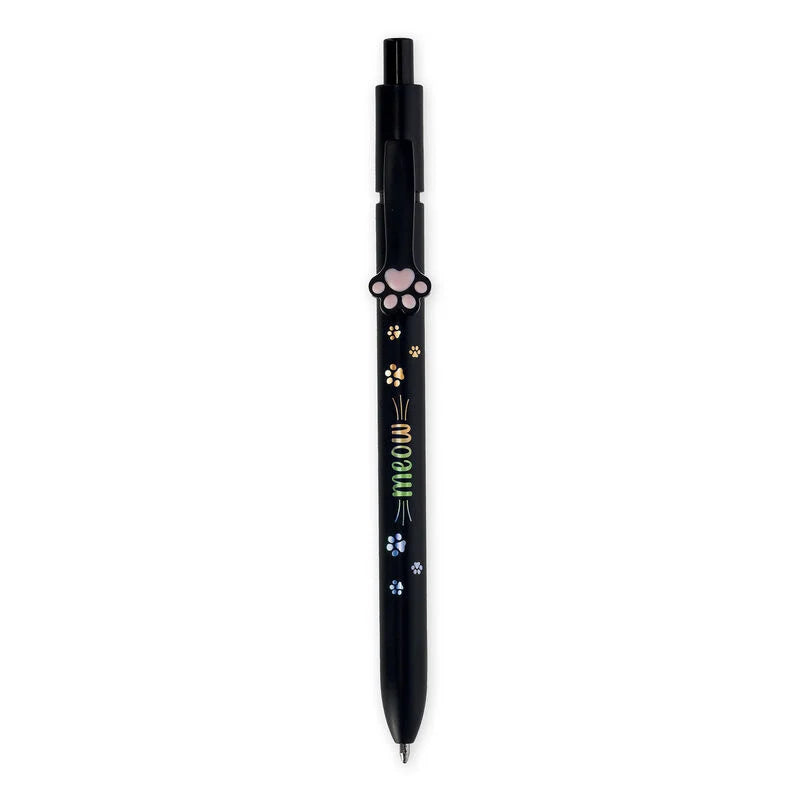PENNA A SFERA MEOW KITTY NERO