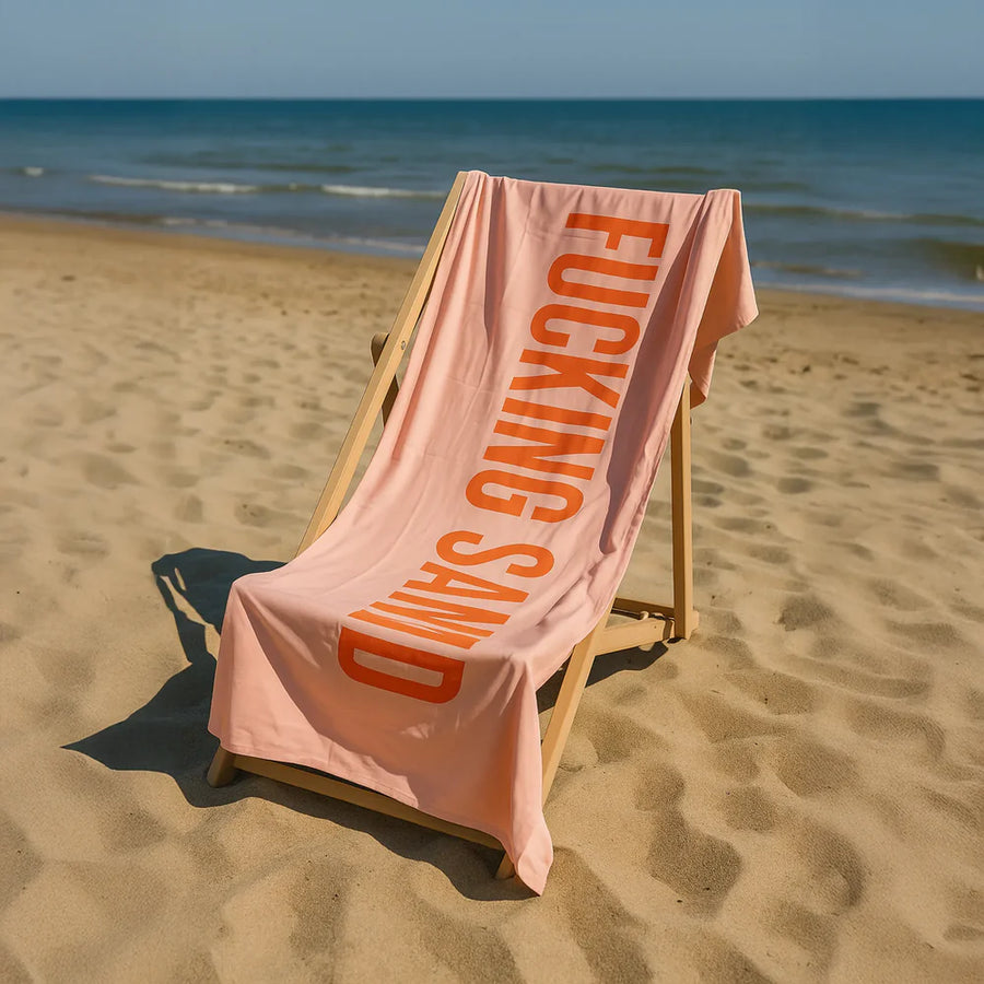 TELO MARE MICROFIBRA "FUCKING SAND"