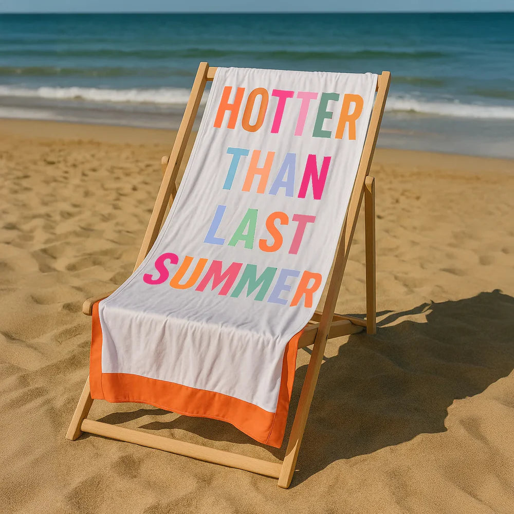 TELO MARE MICROFIBRA "HOTTER THAN LAST SUMMER"