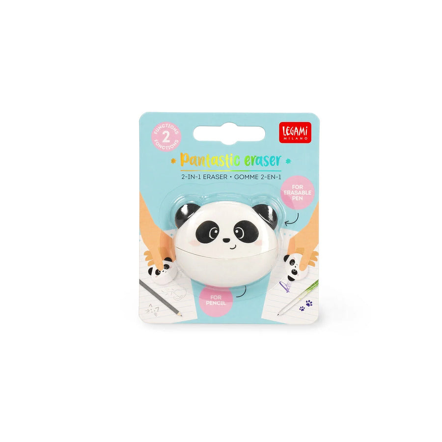 GOMMA 2 IN 1 PANTASTIC ERASER PANDA