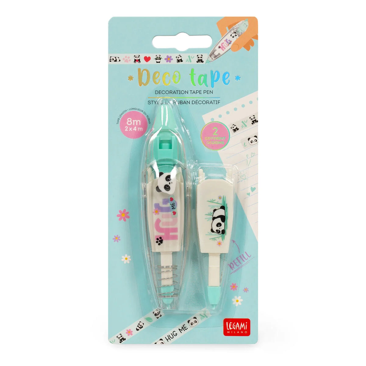 PENNA A NASTRO PER DECORAZIONE DECO TAPE PANDA