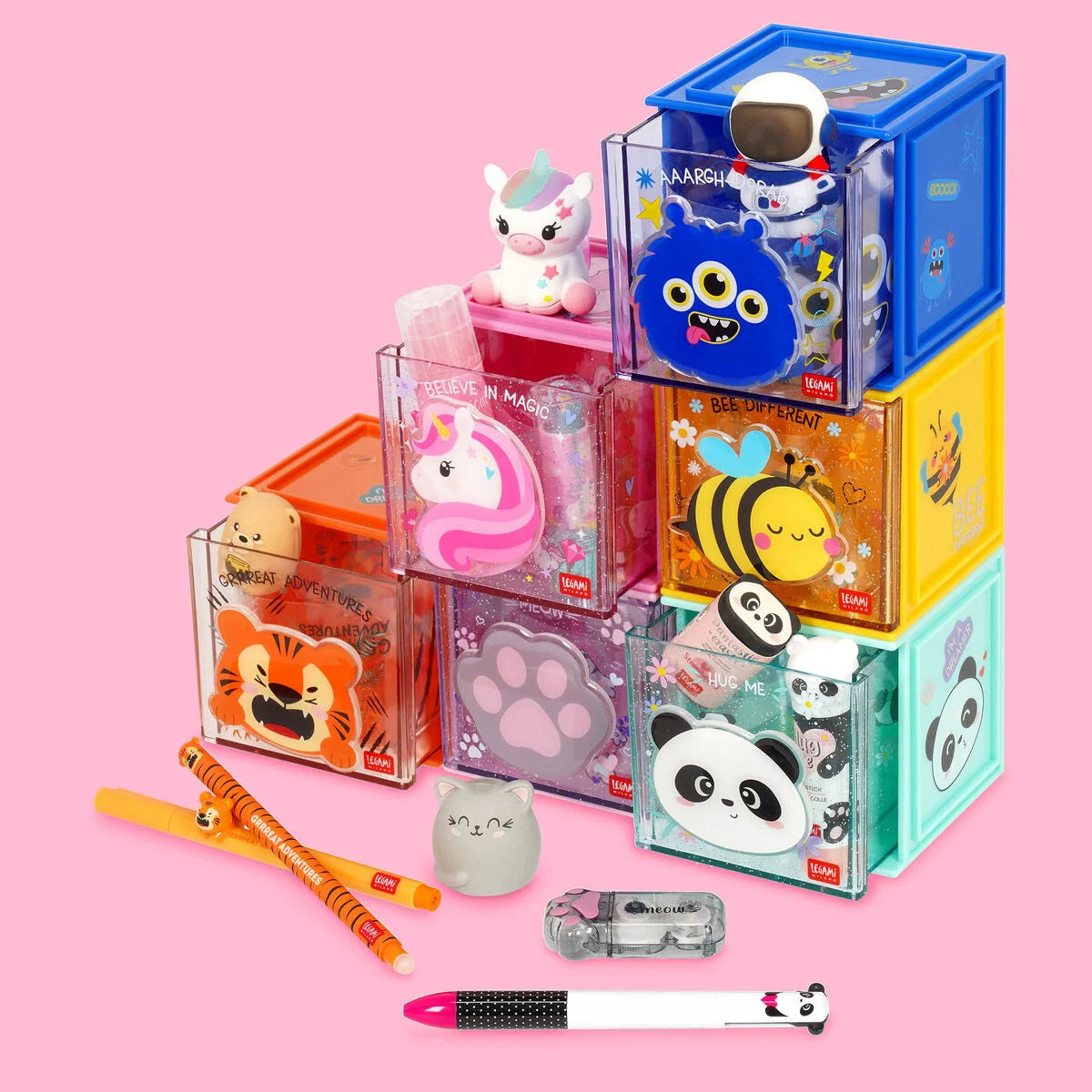 CUTIE CUBE - ORGANISER MODULARE MONSTER