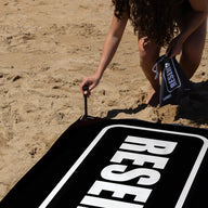 TELO MARE MICROFIBRA "RESERVED" NERO