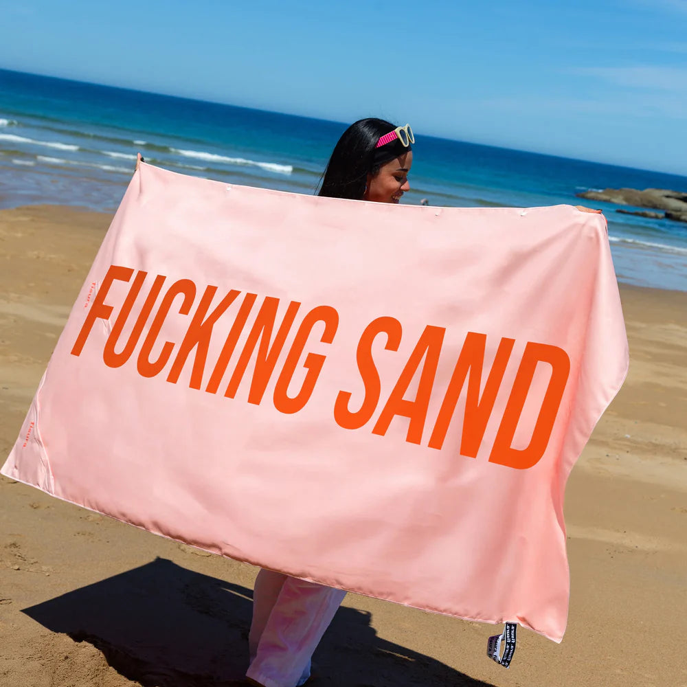 TELO MARE MICROFIBRA "FUCKING SAND"
