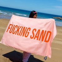 TELO MARE MICROFIBRA "FUCKING SAND"