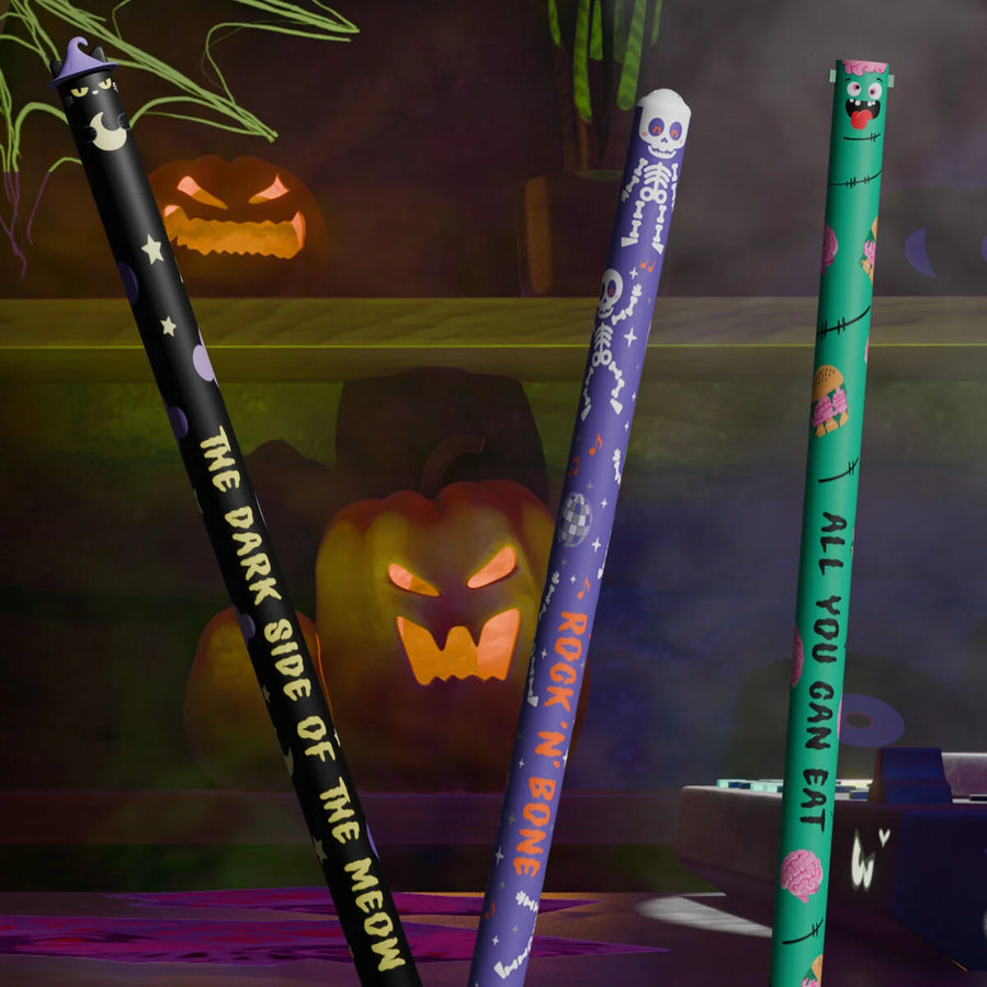 SET DI 3 PENNE CANCELLABILI - THE BOO CREW - LIMITED EDITION HALLOWEEN 2025