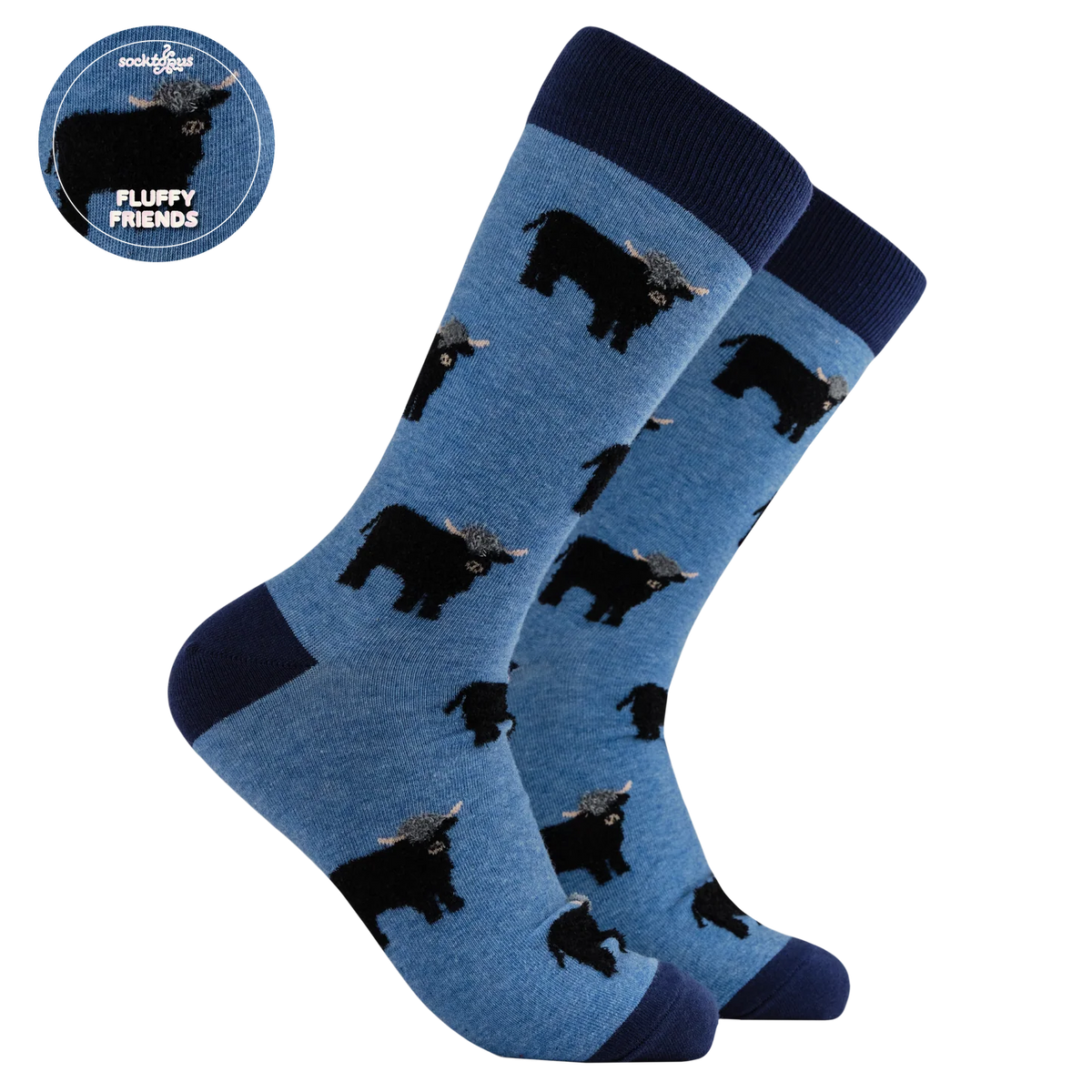Fluffy Coo Socks – Calzini Toro Morbidi e Soffici