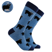 Fluffy Coo Socks – Calzini Toro Morbidi e Soffici