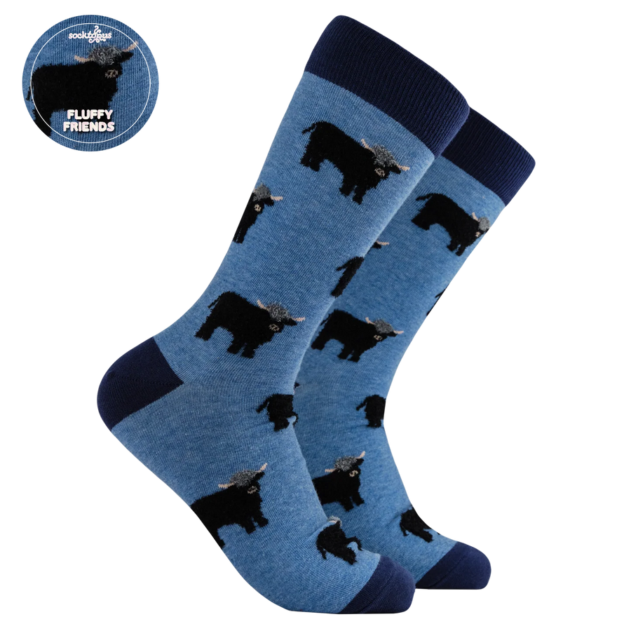 Fluffy Coo Socks – Calzini Toro Morbidi e Soffici