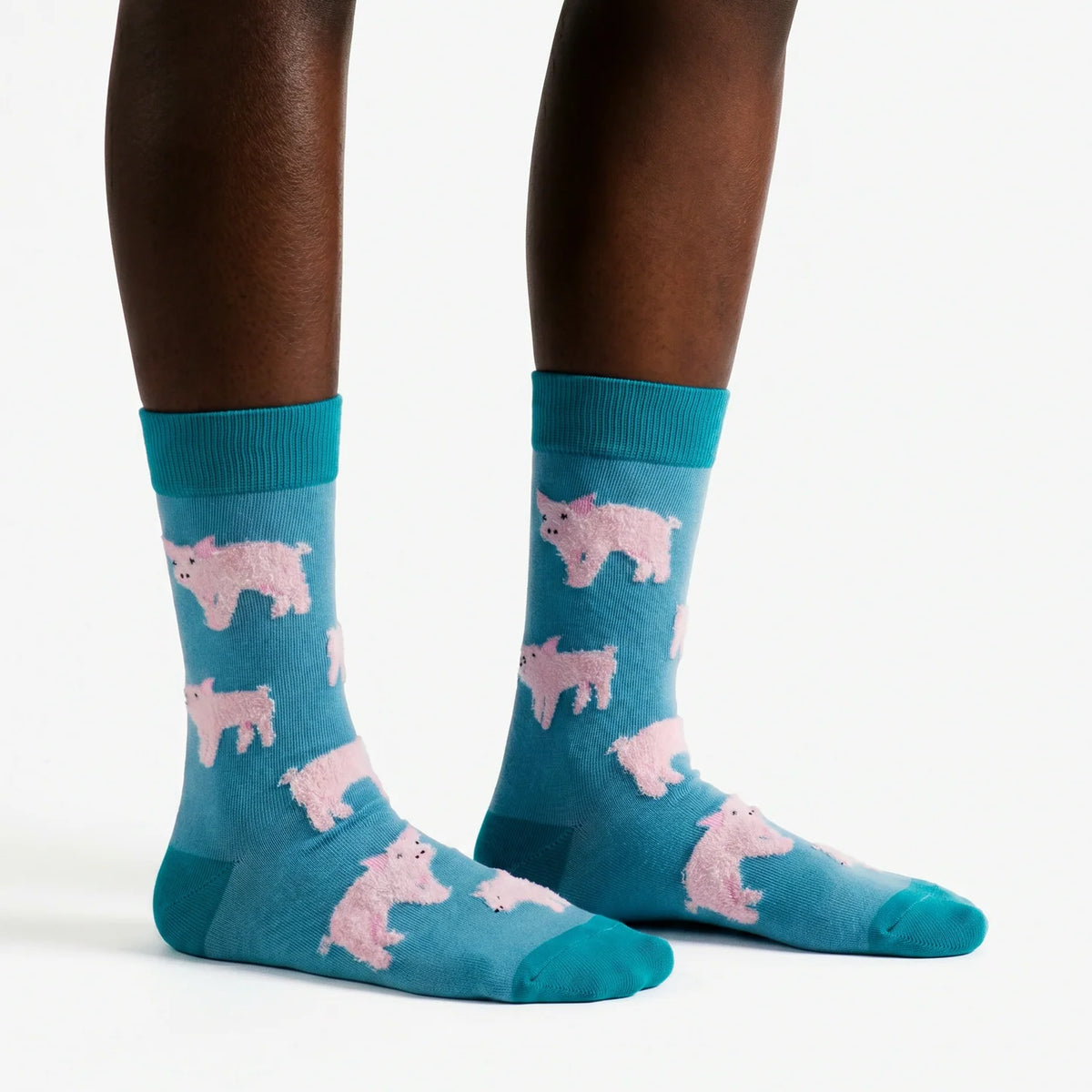 Fluffy Piglet Socks – Calzini Maialino Morbidi e Coccolosi