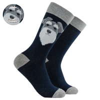 Fluffy Wowza Schnauzer Socks – Calzini Schnauzer Morbidi e Fluffy