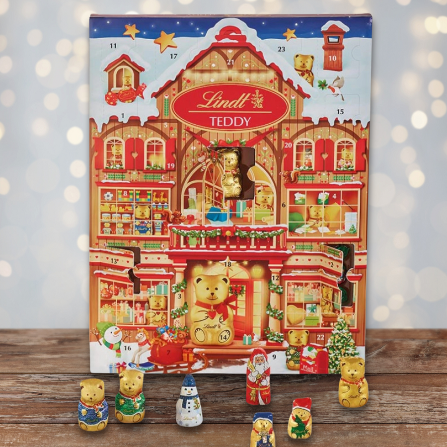 ORSETTO LINDT CALENDARIO DELL'AVVENTO
