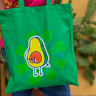 BORSA IN COTONE AVOCADO MUCHO LOCO