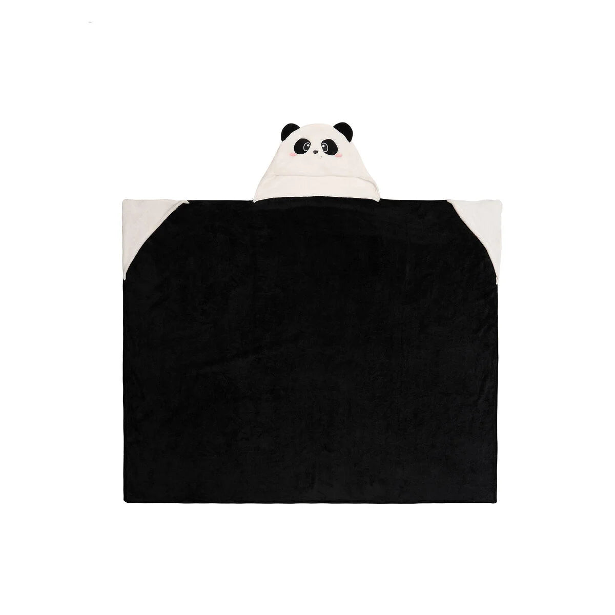 COSY HUGS! COPERTA CON CAPPUCCIO PANDA