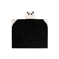 COSY HUGS! COPERTA CON CAPPUCCIO PANDA