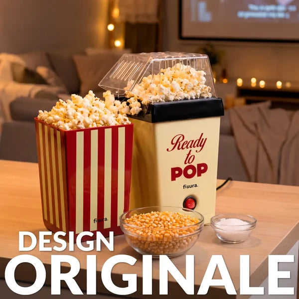 MACCHINA PER POPCORN - POPCORN MAKER "READY TO POP"