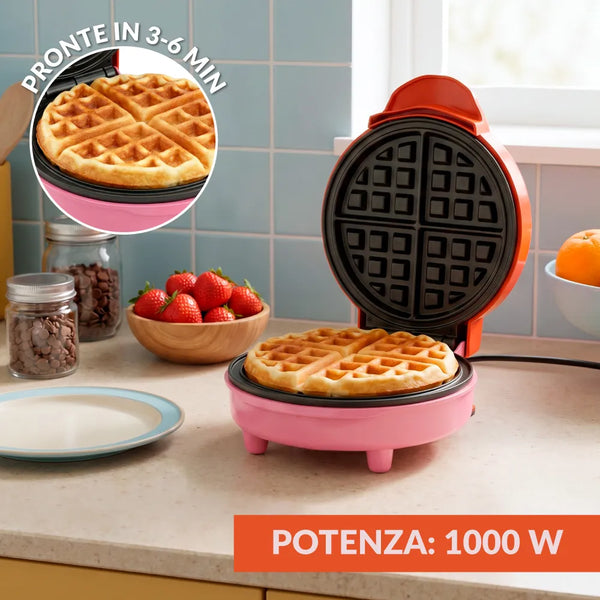 PIASTRA PER WAFFLE "JUST HERE FOR THE WAFFLES"