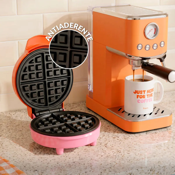 PIASTRA PER WAFFLE "JUST HERE FOR THE WAFFLES"