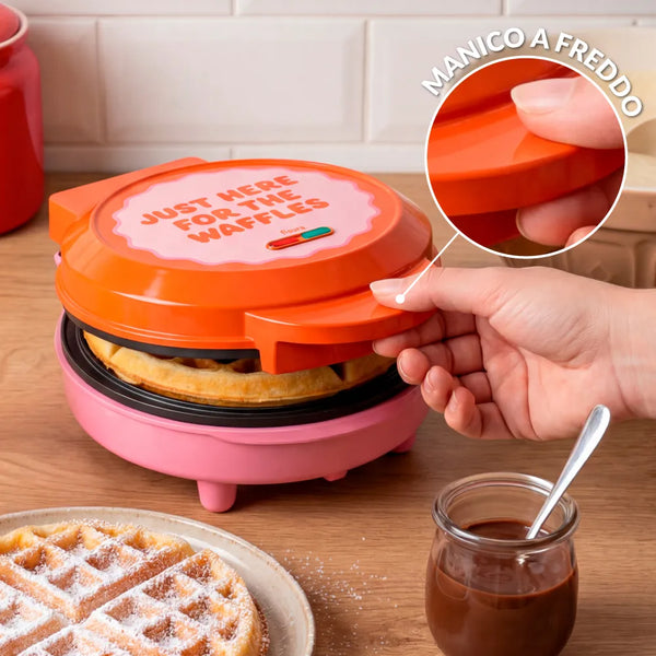 PIASTRA PER WAFFLE "JUST HERE FOR THE WAFFLES"