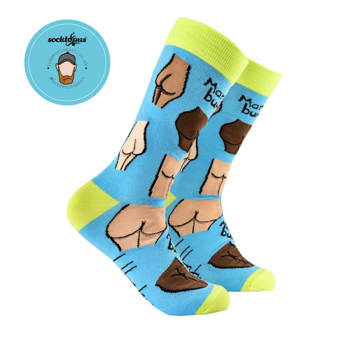 Mardy Bums Socks – Calzini Originali di Luke Horton