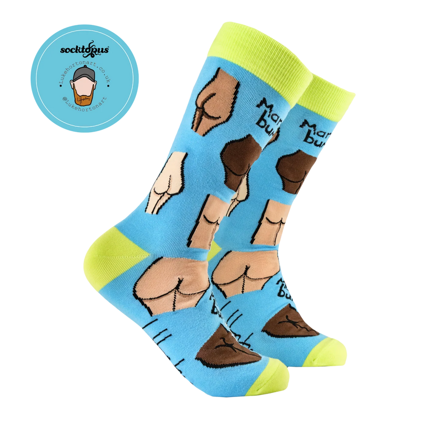 Mardy Bums Socks – Calzini Originali di Luke Horton
