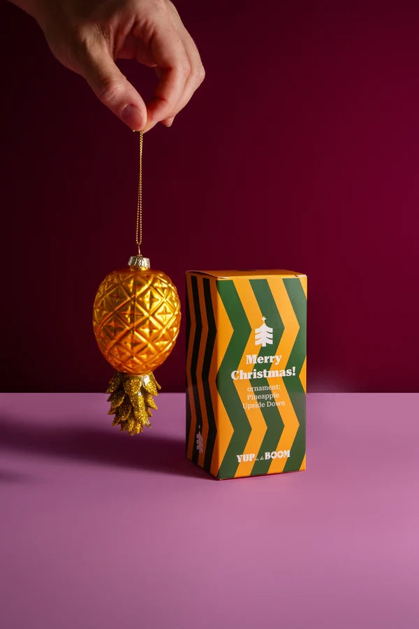 PALLINA DI NATALE PINEAPPE UPSIDE DOWN - YUP IN DE BOOM