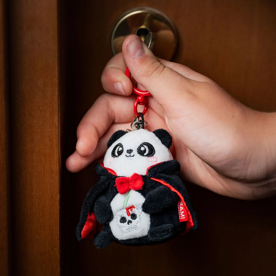 PORTACHIAVI DI PELUCHE  PANDA "BAM-BOO" TINY SUPER SOFT!