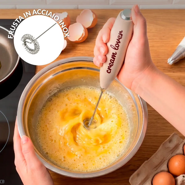 SCHIUMALATTE ELETTRICO "CREAM LOVER"