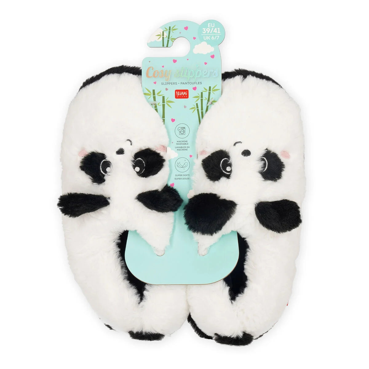 COSY SLIPPER PANTOFOLE PANDA 39-41
