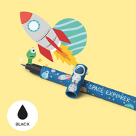 PENNA GEL CANCELLABILE NERA ASTRONAUTA