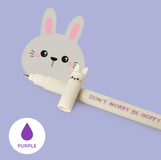 PENNA GEL CANCELLABILE PURPLE BUNNY