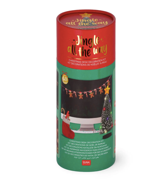 KIT DECORAZIONE SCRIVANIA - CHRISTMAS DESK DECORATION KIT
