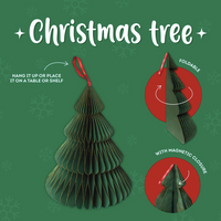 CHRISTMAS TREE ALBERO DI NATALE PIEGHEVOLE IN CARTA