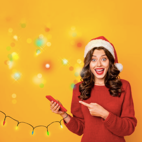 CARICATORE PER CELLULARE NATALIZIO - FAIRY LIGHTS CHARGING CABLE