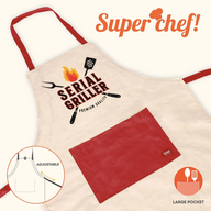 GREMBIULE SUPER CHEF SERIAL GRILLER
