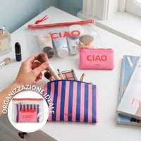 TRIPLE TOILET BAG "CIAO"