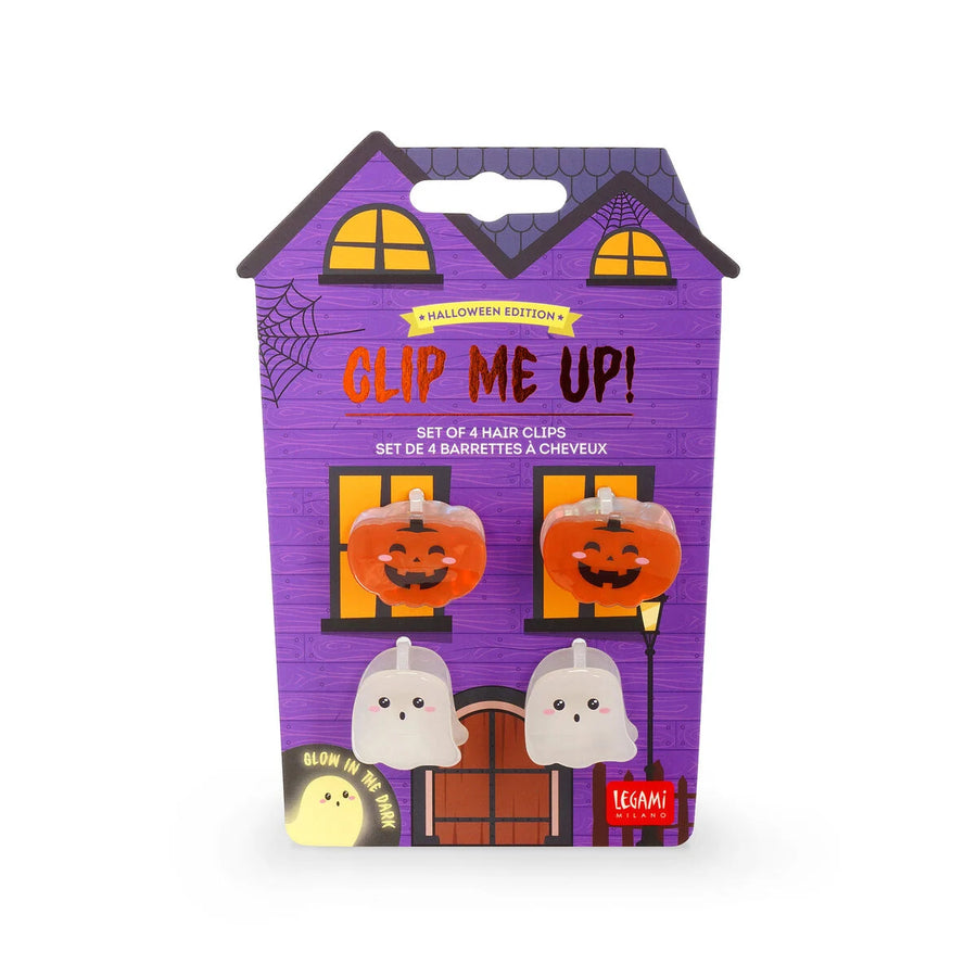 SET DI 4 MINI MOLLETE PER CAPELLI HALLOWEEN - CLIP ME UP!