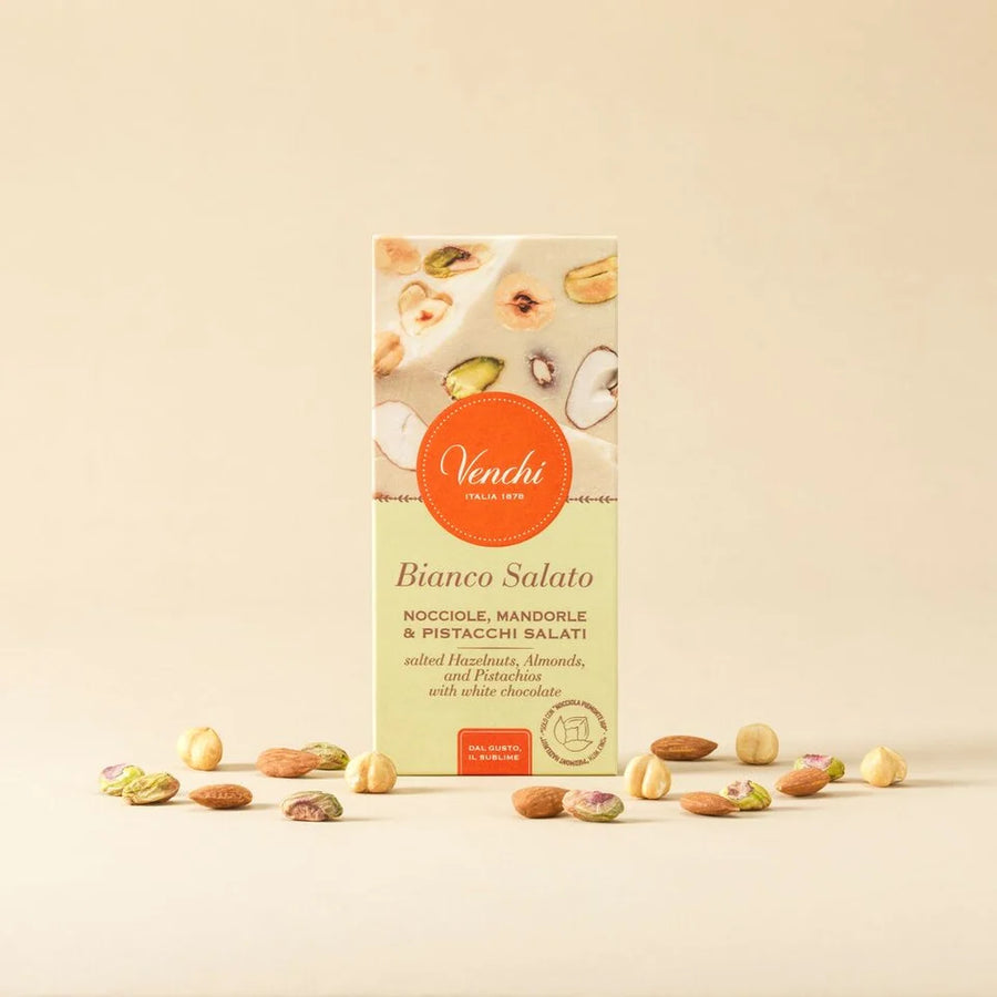 TAVOLETTA VENCHI CIOCCOLATO BIANCO SALATO