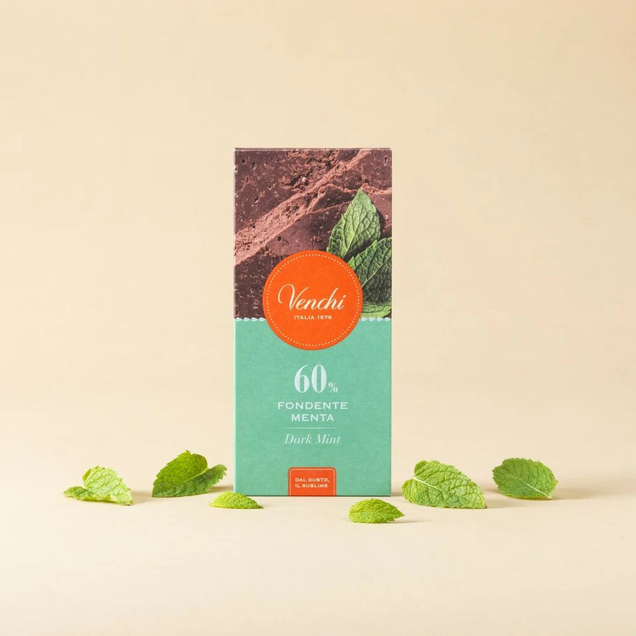 TAVOLETTA VENCHI CIOCCOLATO FONDENTE 60% MENTA
