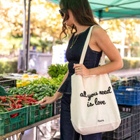 TOTE BAG "ALL YOU NEED IS LOVE"