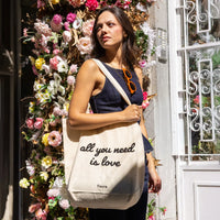 TOTE BAG "ALL YOU NEED IS LOVE"