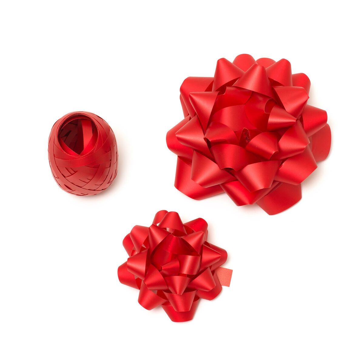 set di due fiocchi e un nastro rosso