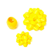 set di due fiocchi e un nastro giallo