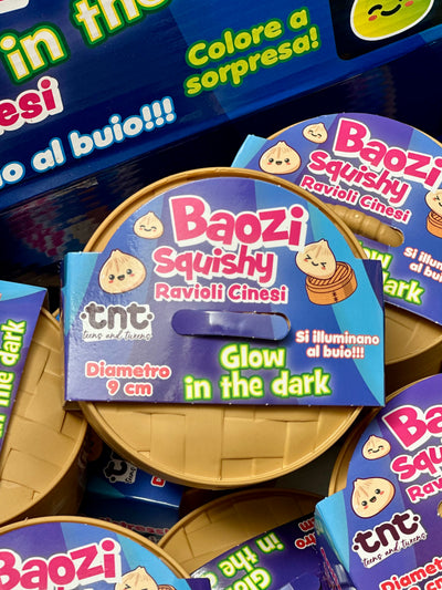 BAOZI SQUISHY GLOW IN THE DARK – Il Raviolo Cinese Squishy che si Illumina al Buio